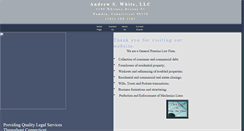 Desktop Screenshot of andrewswhite.com